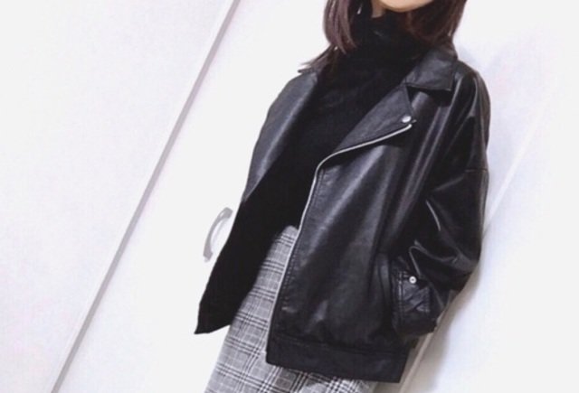 oak and fort leather jacket